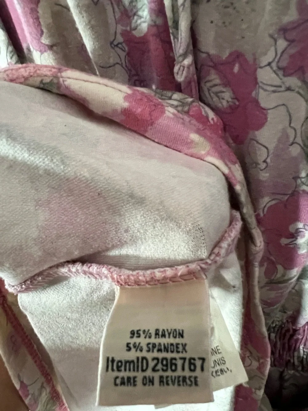 L.L. Bean Floral Sleeveless Dress size Small